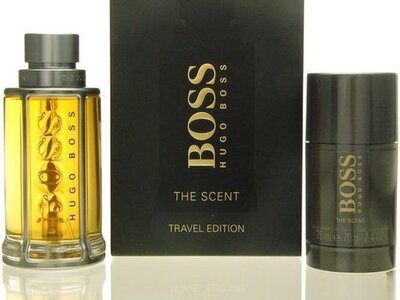 Hugo Boss The Scent Travel Edition 100ml EdT Spray + 75ml Deodorant Stick 