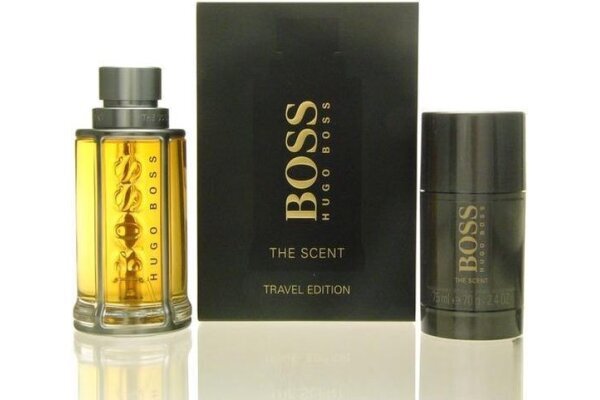 Hugo Boss The Scent Travel Edition 100ml EdT Spray + 75ml Deodorant Stick 